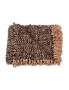 Plaid S'il vous Plaid - Cuivre noir