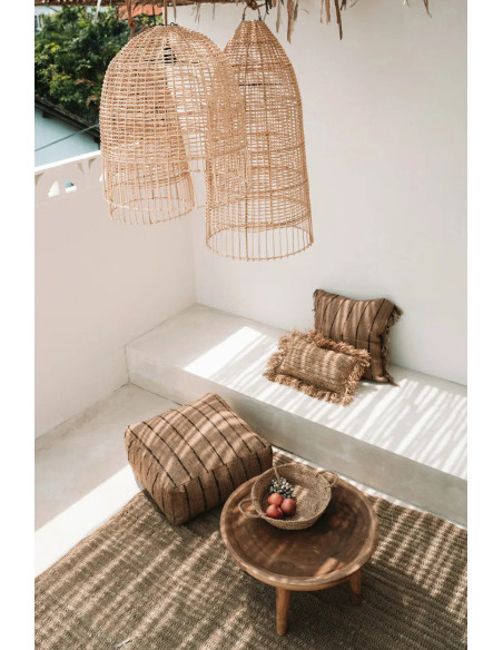 Housse de coussin De Oh My Gee - Beige Noir - 40x40