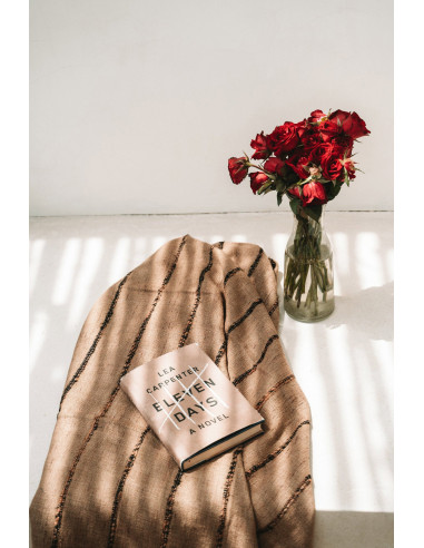 Plaid S'il vous Plaid - Beige Noir