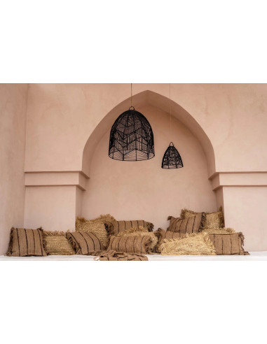 Housse de coussin De Oh My Gee - Beige Noir - 40x40