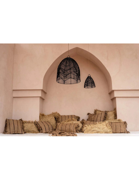 Housse de coussin De Oh My Gee - Beige Noir - 40x40