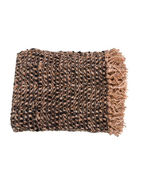 Plaid S'il vous Plaid - Cuivre noir