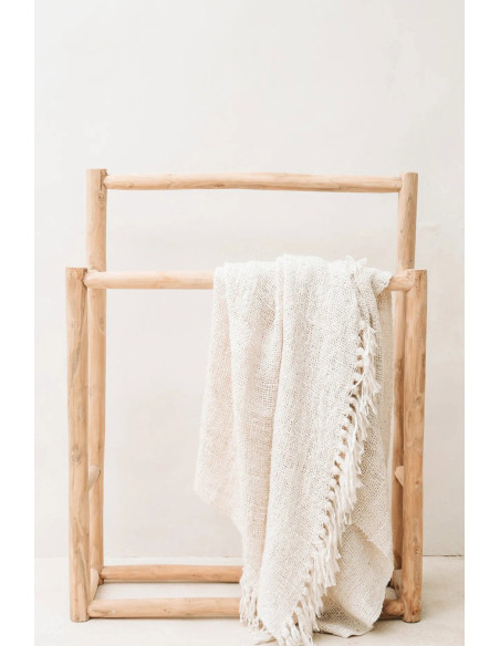 Plaid S'il vous Plaid - Crème