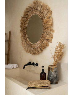 Miroir Pretty blond - Naturel - L 2