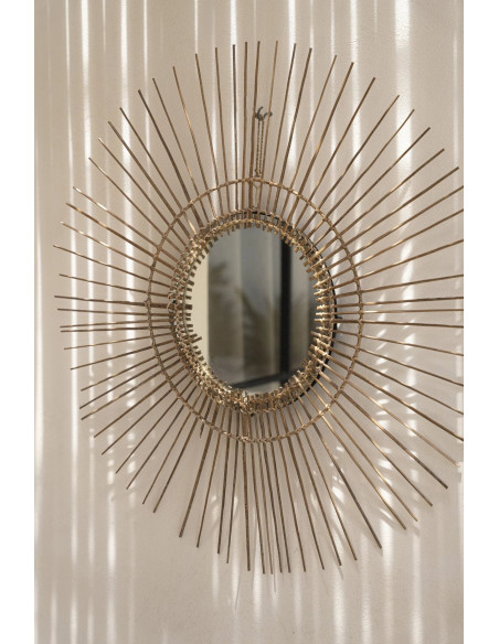 Miroir tropical - Naturel - L Miroir tropical - Naturel - L