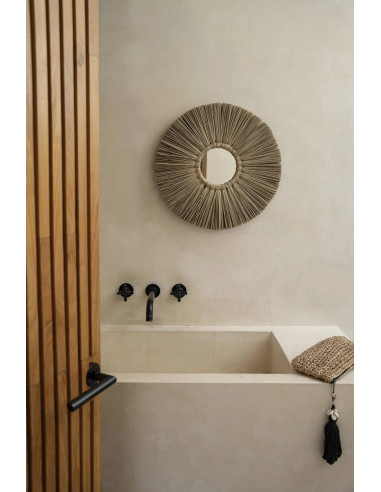Miroir Alang Alang - Naturel - S