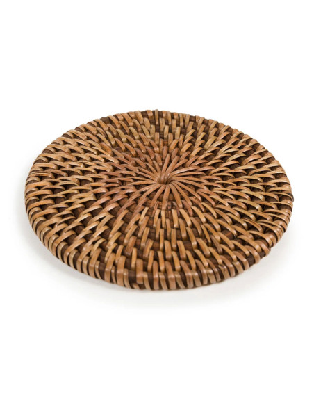 Sous-verre colonial - Marron naturel