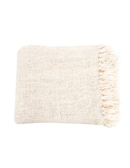 Plaid S'il vous Plaid - Crème