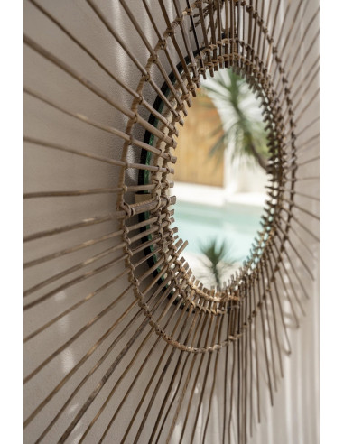 Miroir tropical - Naturel - L