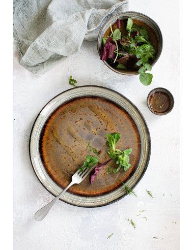 L'assiette de dîner Comporta - L - Lot de 4