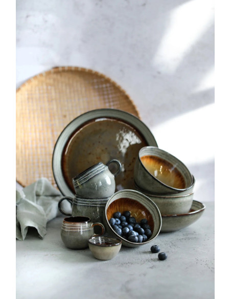 L'assiette à pâtes Comporta - L - Lot de 4