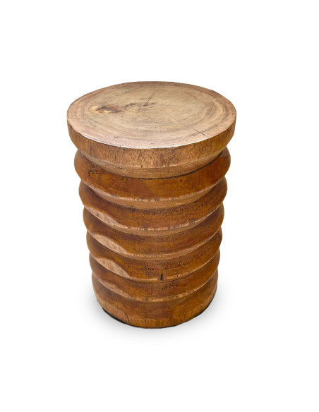 Tabouret/Table d'appoint Galapagos - Naturel se traduit en français par "Le Corbeau des Galapagos - Naturel".