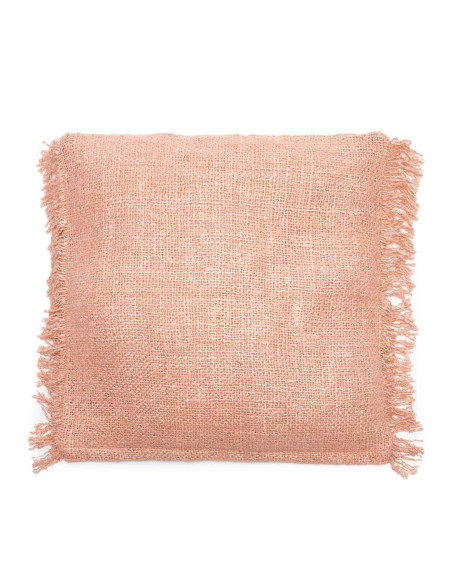 Housse de coussin De Oh My Gee - Rose saumon - 60x60