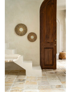 Miroir De Alang Alang Spiegel - Naturel - L 2