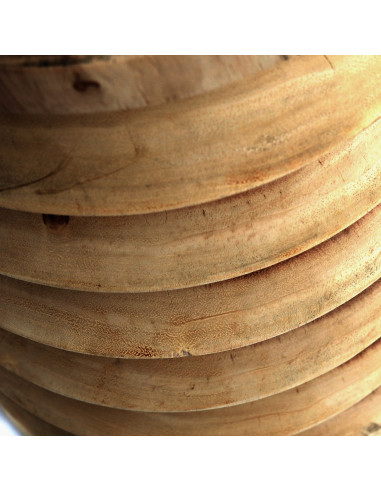 Tabouret/Table d'appoint Galapagos - Naturel se traduit en français par "Le Corbeau des Galapagos - Naturel".