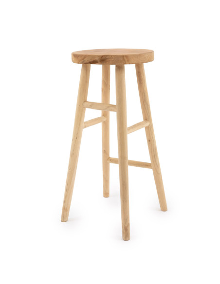 Le tabouret de bar Kedut - Naturel