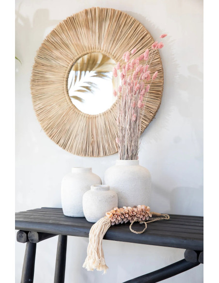 Miroir De Alang Alang Spiegel - Naturel - L