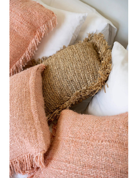 Housse de coussin De Oh My Gee - Rose saumon - 35x100