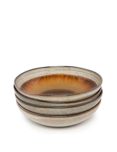 L'assiette à pâtes Comporta - L - Lot de 4