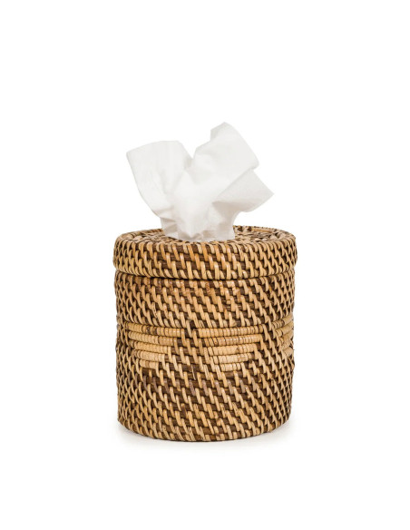 La Boîte à Mouchoirs Colonial - Brun Naturel La Boîte à Mouchoirs Colonial - Brun Naturel