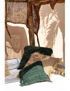 Housse de coussin De Oh My Gee - Vert foncé - 60x60 2