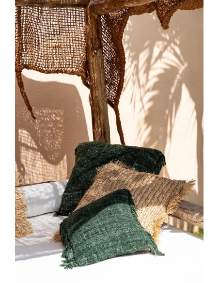 Housse de coussin De Oh My Gee - Vert foncé - 60x60