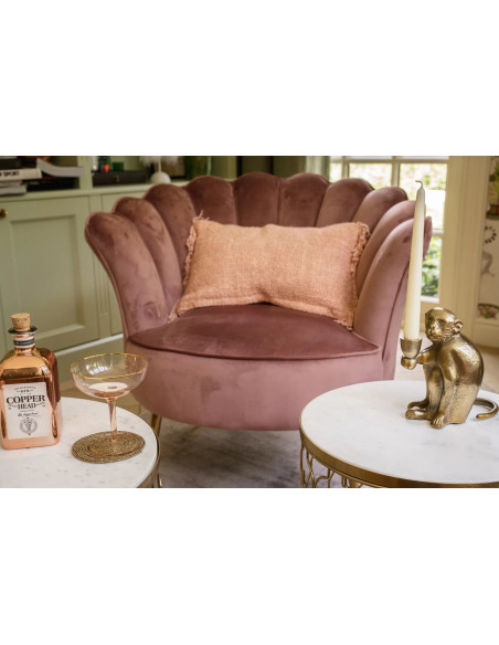 Housse de coussin De Oh My Gee - Rose saumon - 30x50