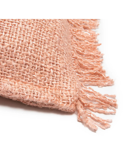 Housse de coussin De Oh My Gee - Rose saumon - 60x60