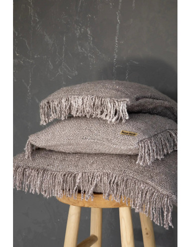 Housse de coussin De Oh My Gee - Gris Perle - 60x60