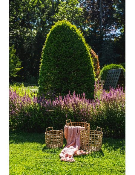 Plaid S'il vous Plaid -Rose saumon