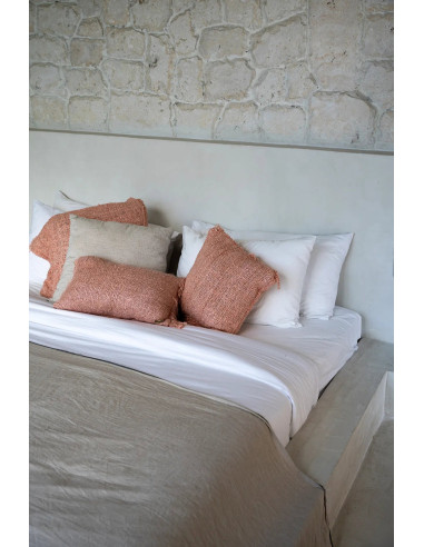 Housse de coussin De Oh My Gee - Rose saumon - 40x40