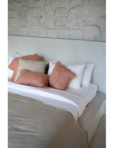 Housse de coussin De Oh My Gee - Rose saumon - 40x40