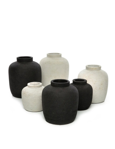 Vase Peaky - Noir - M