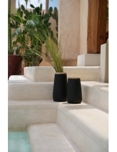 Vase Sneaky - Noir Naturel - S 2