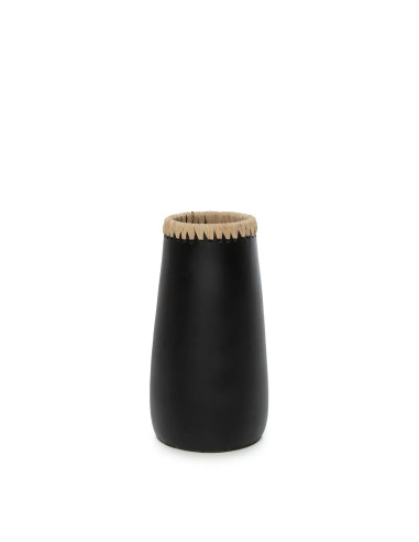 Vase Sneaky - Noir Naturel - M