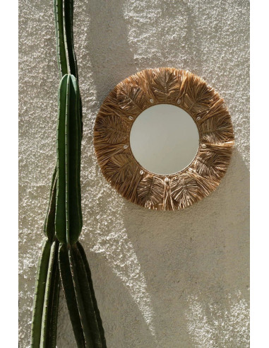Miroir Palm Tree  - Naturel - M