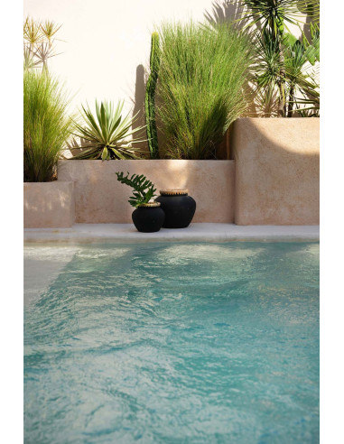 Vase Styly - Noir Naturel - L