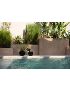 Vase Styly - Noir Naturel - M 2