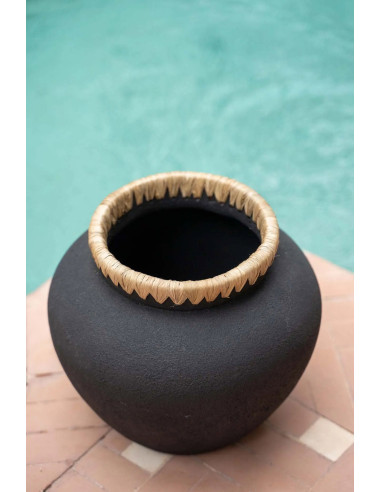 Vase Styly - Noir Naturel - M