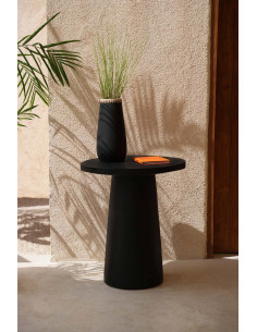 Table d'appoint Timber Conic - Noir - 50 2