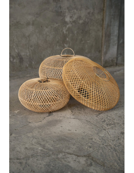 Abat-jour Wholly - Naturel - M Abat-jour Wholly - Naturel - M