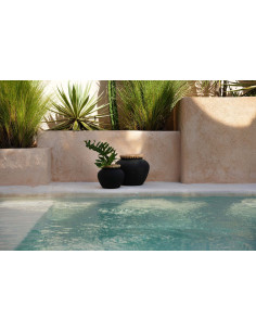 Vase Styly - Noir Naturel - S 2