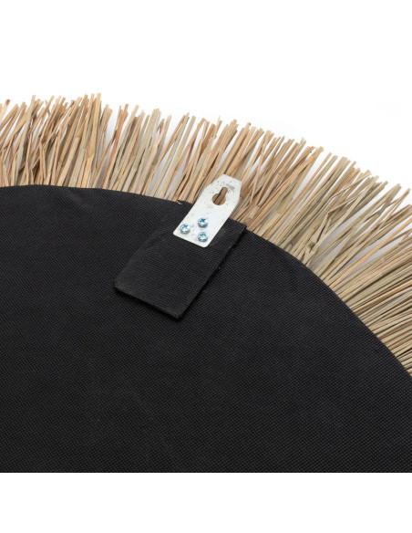 De Havana Spiegel - Naturel Zwart - L 