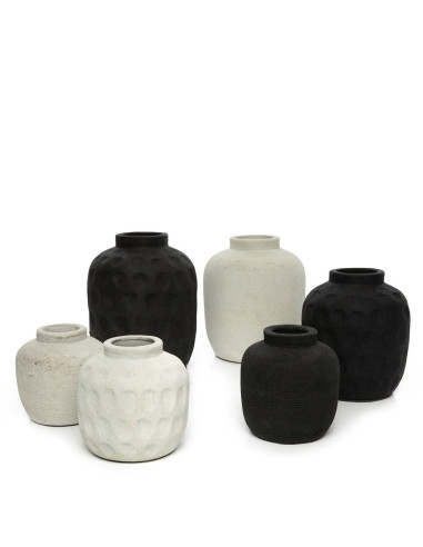 Le vase Trendy - noir - M