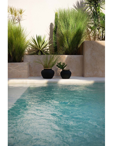 Vase Styly - Noir Naturel - S