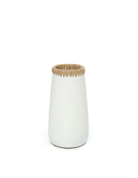 Vase Sneaky - Blanc Naturel - M Vase Sneaky - Blanc Naturel - M
