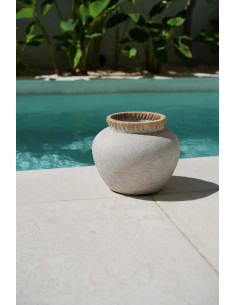 Vase Styly - Beton Naturel - L 2