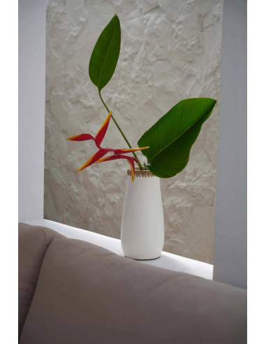 Vase Sneaky - Blanc Naturel - M