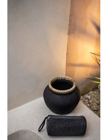 Vase Styly - Noir Naturel - S