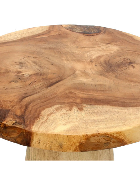 Table d'appoint Timber comic- Naturel